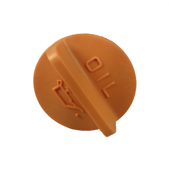 "Yanmar" dviejų cilindrų variklio alyvos įpylimo dangtelis