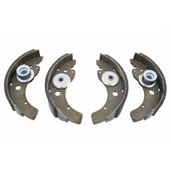 4 stabdžių kaladėlių rinkinys Microcar lyra stabdžių kaladėlės būgno skersmuo 180mm