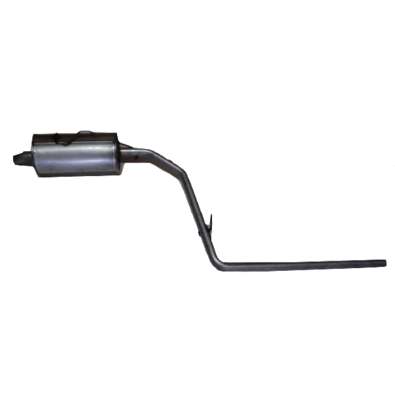 Tylą slopinantis galinis duslintuvas AIXAM A741/ A751 / CROSSLINE/ ROADLINE