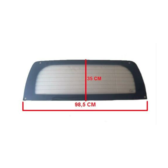 Aixam priekinis stiklas Galinis stiklas AIxam 400 SL , 400 L , 400 EVO , 400.4 , 500 SL , 500.4