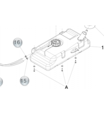 Degalų bakas LIGIER NOVA, XTOO, S, R, RS, IXO, JS 50, OPTIMAX, MICROCAR CARGO, MGO 3/4/5/6, DUÉ 2/3/4