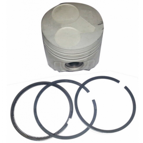 Aixam dalis Aixam stūmoklis Kubota Z402 dviejų cilindrų varikliui (tiekiamas su žiedais)