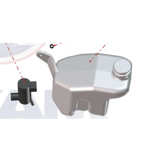 Išsiplėtimo bakelis Stiklo ploviklis aixam city, crossline, coupé (sensation range) Minauto access