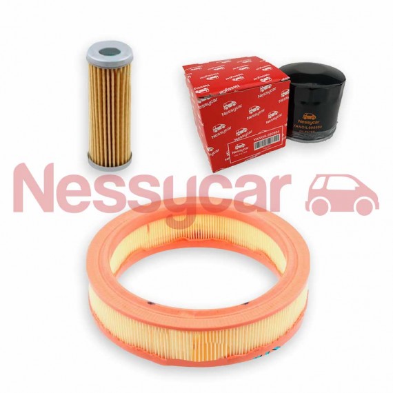 Mikroautobusų techninės priežiūros rinkinys KIT ENTRETIEN MOTEUR YANMAR (3 filtr