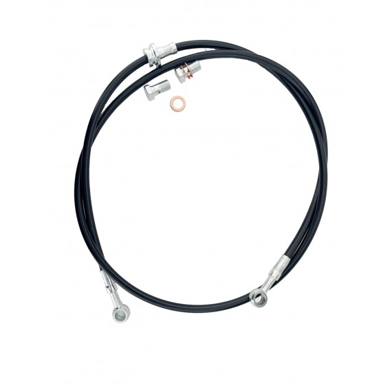 Stabdžių žarna Ligier FLEXIBLE DE FREIN AVANT PASSAGER LIGIER IXO , JS 50 PHASE 1 ET 2 , FLEX