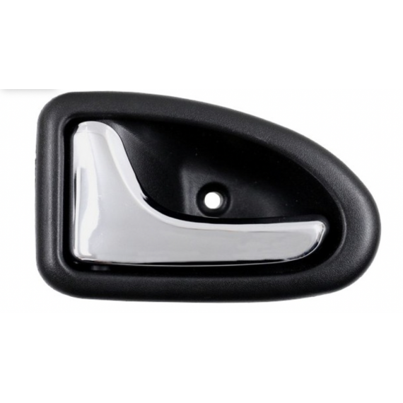 MGO 1 / 2 KAIRIŲJŲ DURŲ RANKENA CHROMUOTA MICROCAR MGO1 / MGO2 / F8C / M8 / LIGIER FLEX / JSRC