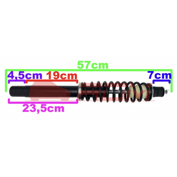 Ligier priekinis amortizatorius LIGIER priekinis amortizatorius XTOO2 , XTOOMAX