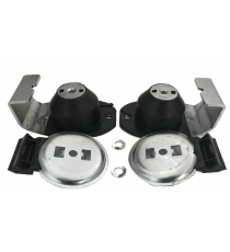 SILENTBLOKO RINKINYS LIGIER XTOO S, R ,RS, OPTIMAX, IXO, JS 50, MICROCAR CARGO, MGO 3/4,5/6, DUE P85 , P88